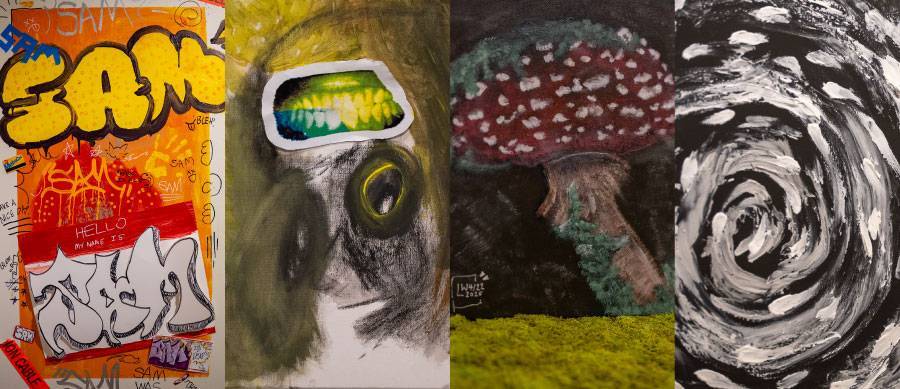 Spring art show works from Edmonds College students.