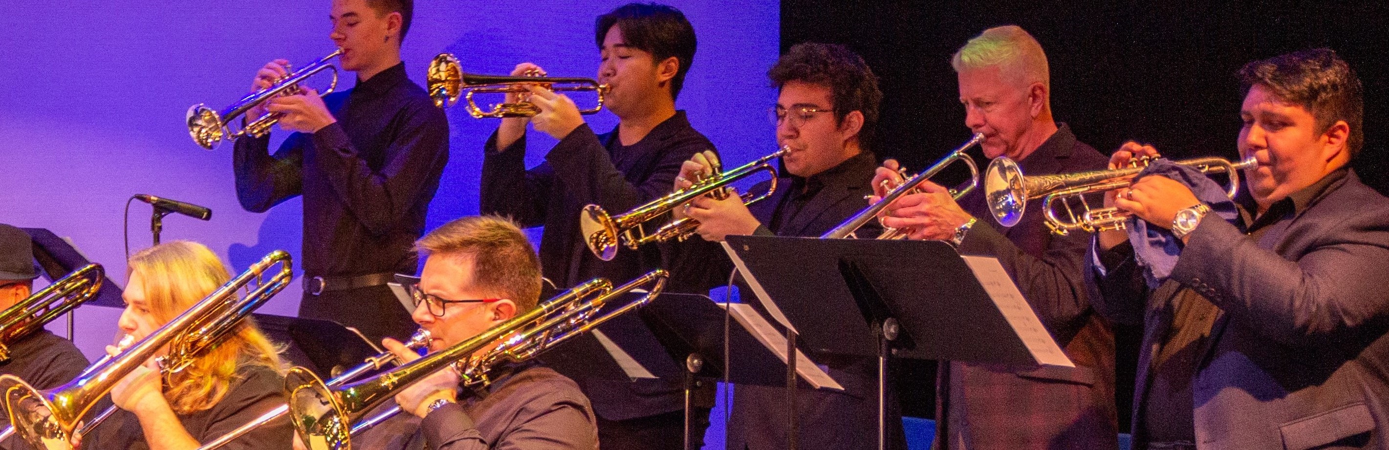 Edmonds College Salsa Band playing at an event