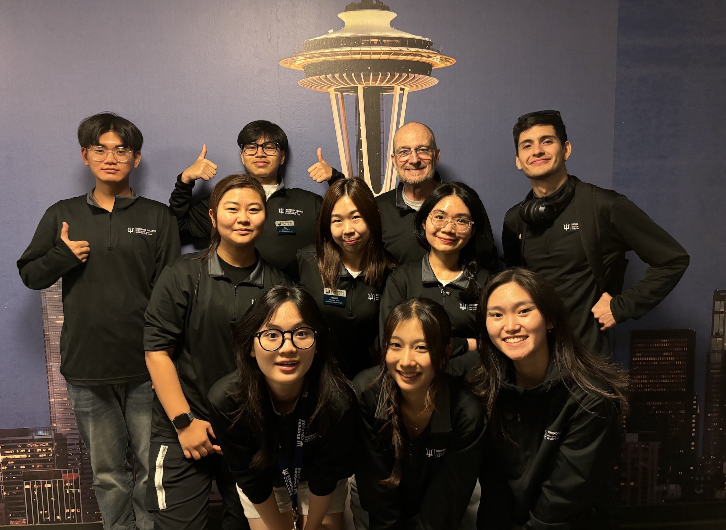 Group of International Mentor students