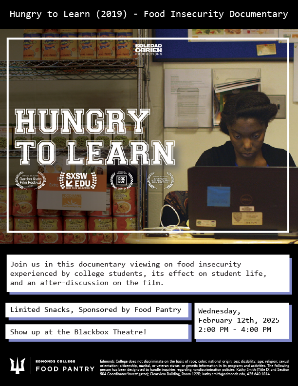 Hungry to learn flyer